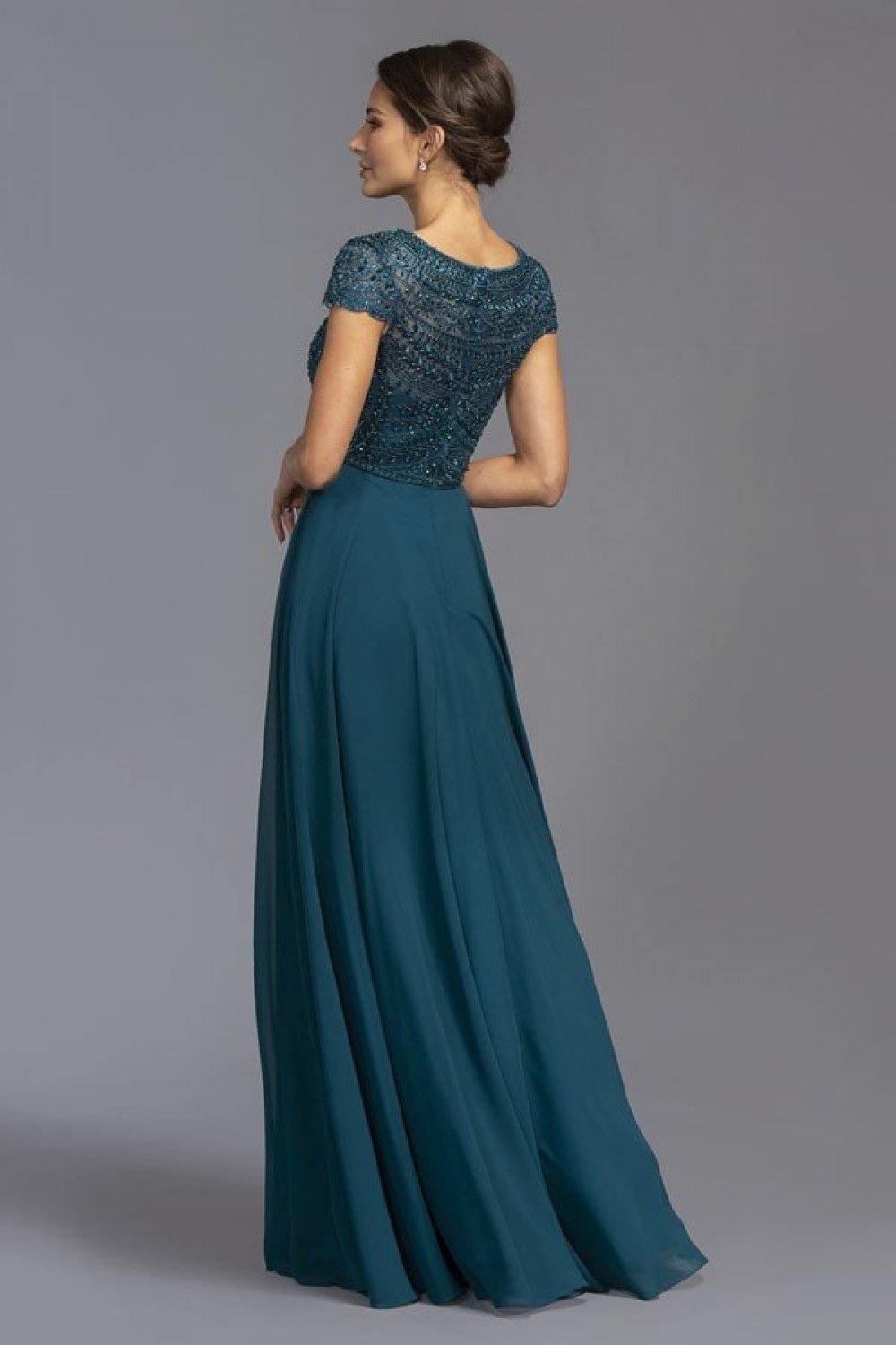 Long Formal Dress Mother of the Bride - The Dress Outlet ASpeed