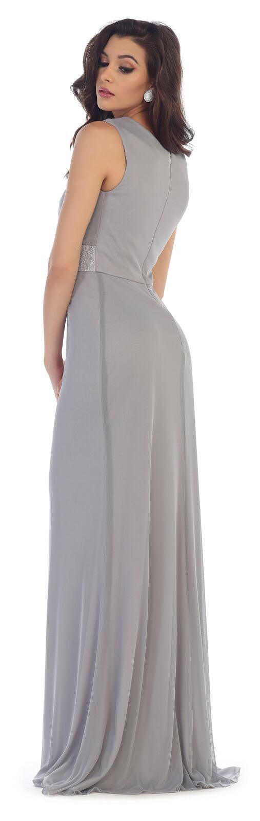 Long Formal Dress Mother of the Bride Bridesmaids - The Dress Outlet May Queen