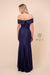 Long Formal Dress Off Shoulder Evening Gown - The Dress Outlet Nox Anabel