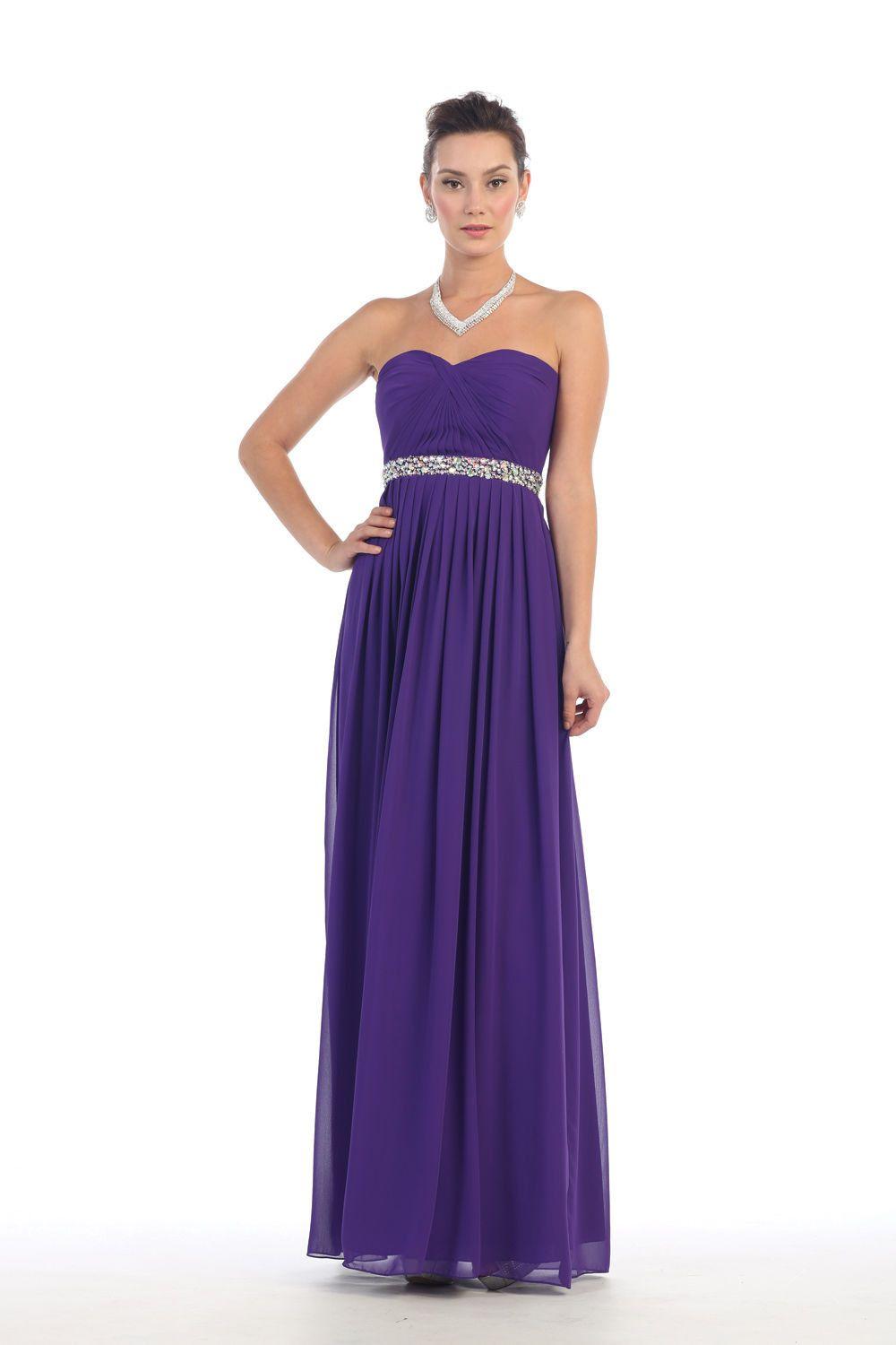 Long Formal Evening Dress Prom - The Dress Outlet May Queen