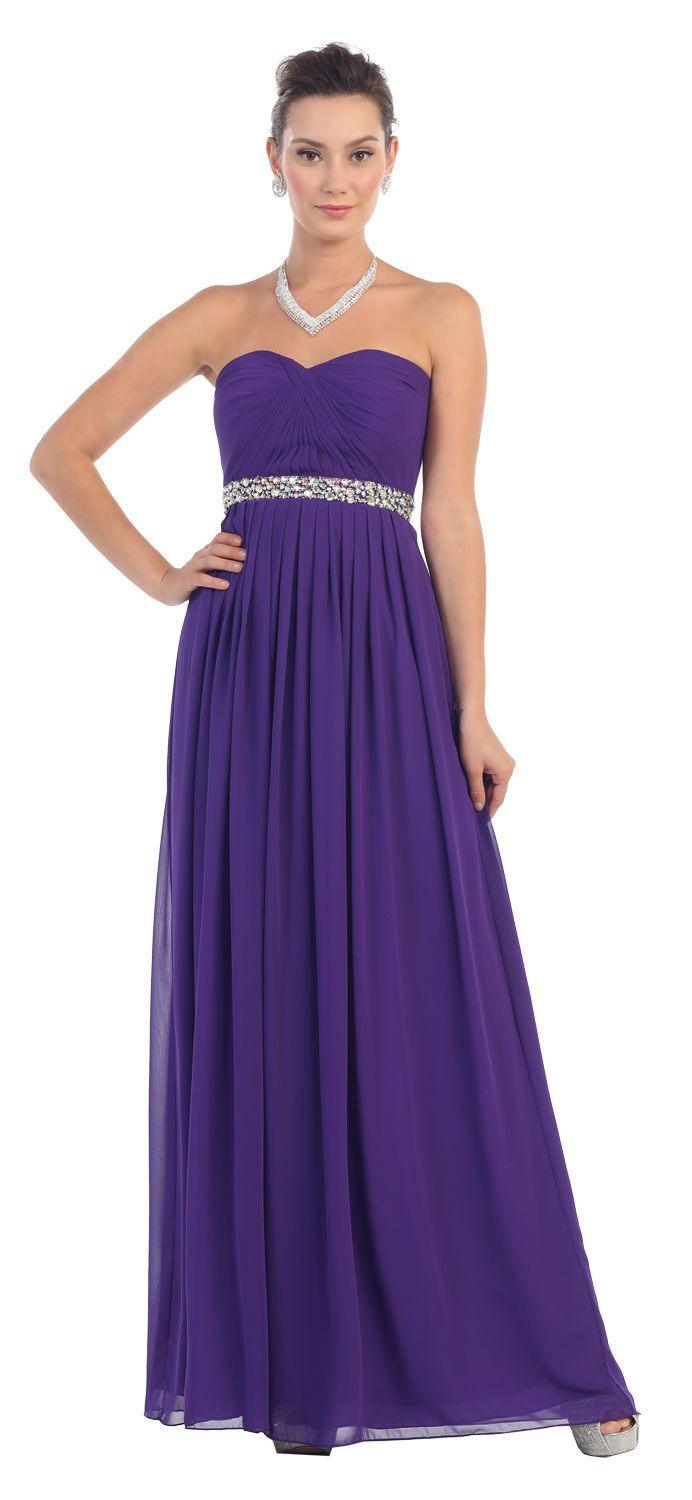 Long Formal Evening Dress Prom - The Dress Outlet May Queen