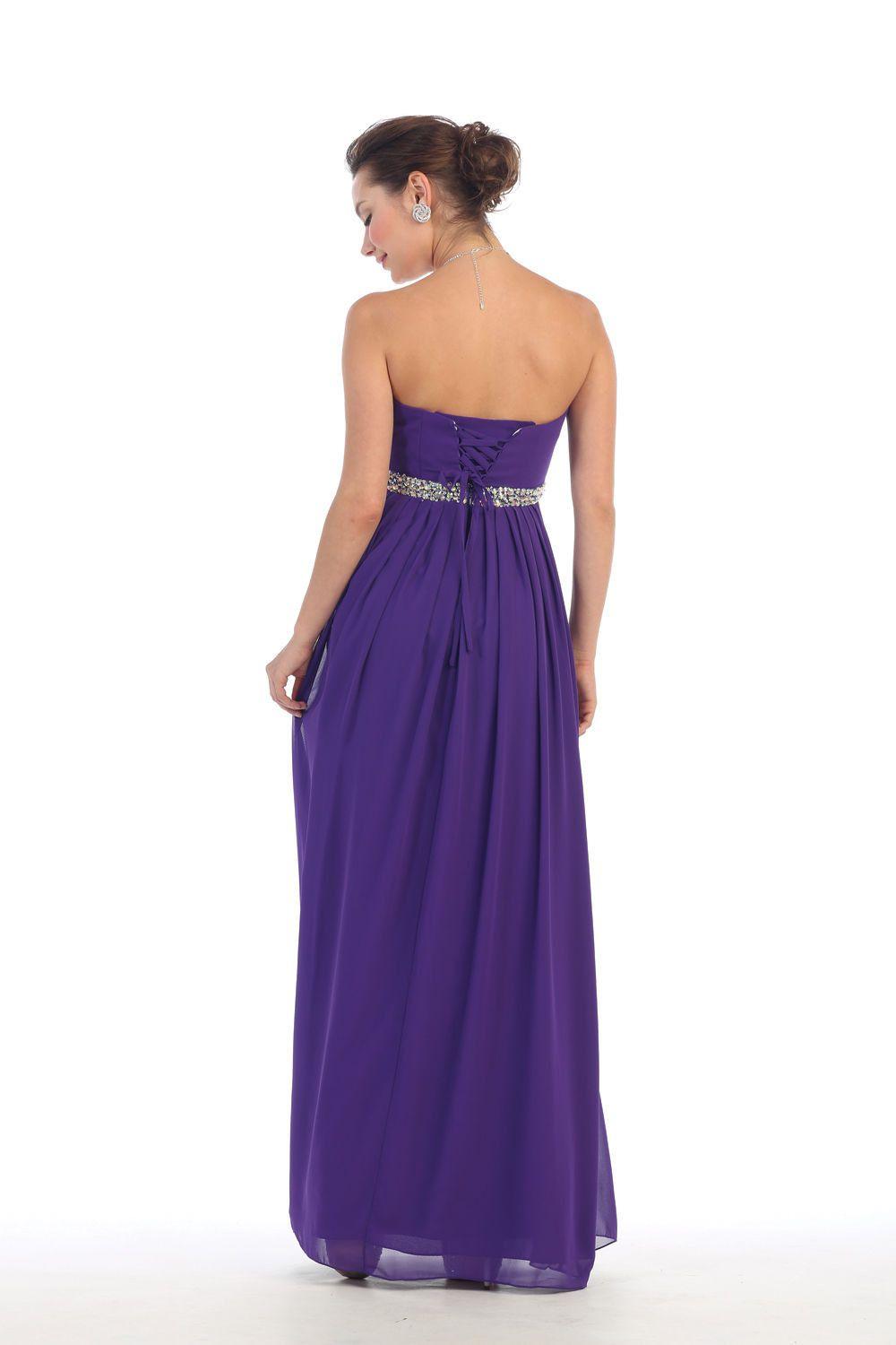 Long Formal Evening Dress Prom - The Dress Outlet May Queen