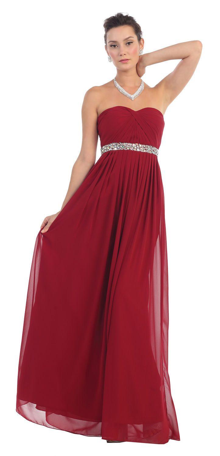 Long Formal Evening Dress Prom - The Dress Outlet May Queen