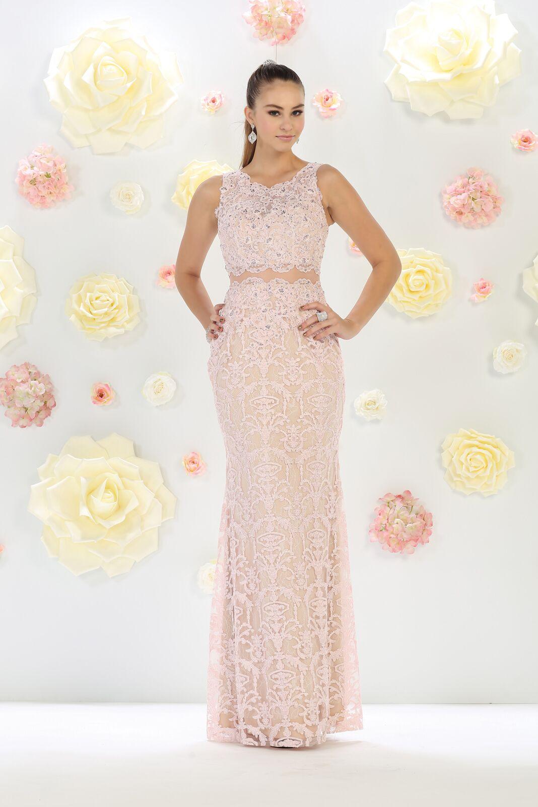 Long Formal Evening Party Dress - The Dress Outlet May Queen