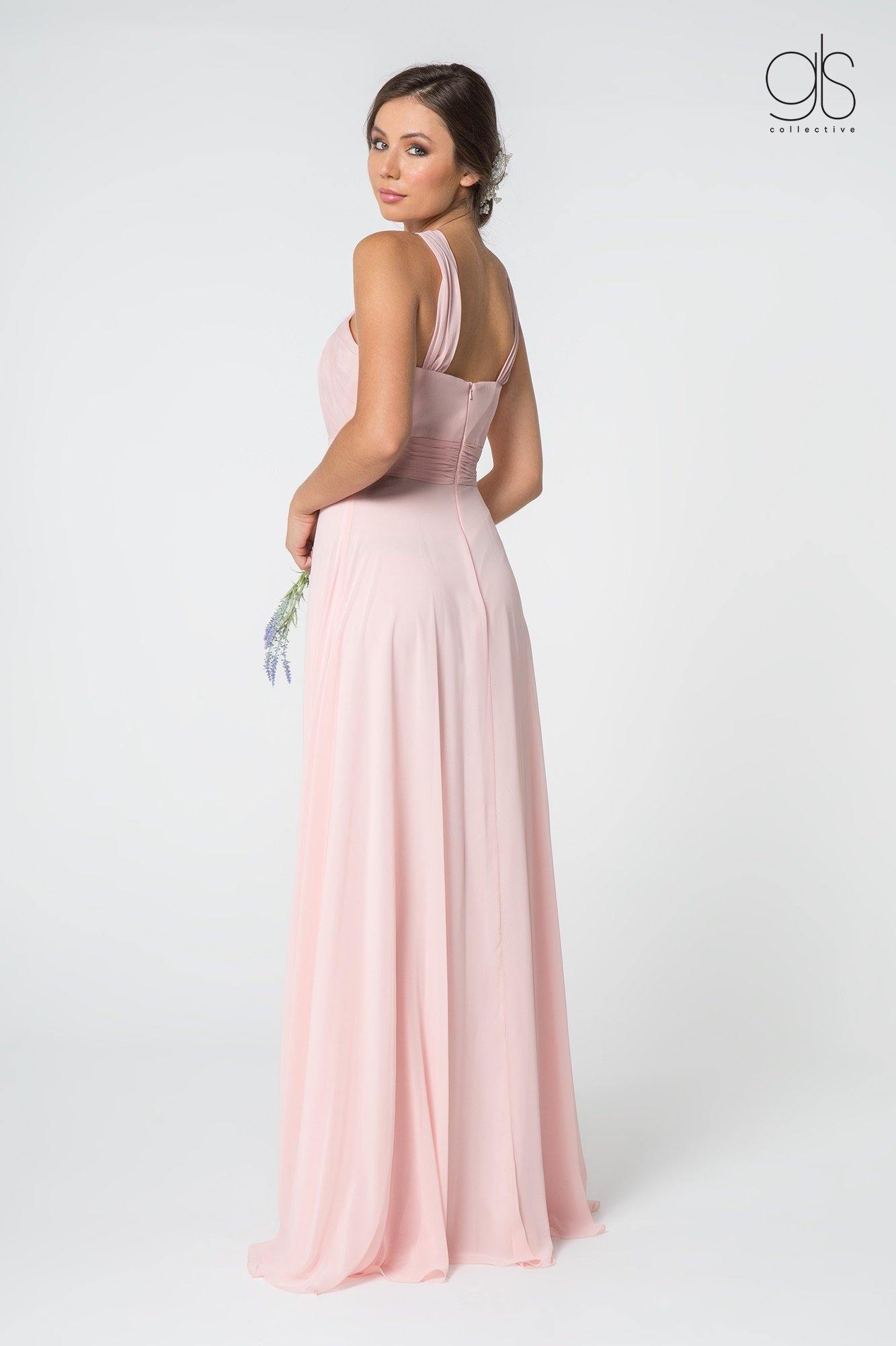 Long Formal Halter Bridesmaids Chiffon Prom Dress | DressOutlet The Dress Outlet Long Formal Halter Bridesmaids Chiffon Prom Dress | DressOutlet The Dress Outlet