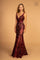 Long Formal Lace Evening Party Dress - The Dress Outlet Elizabeth K