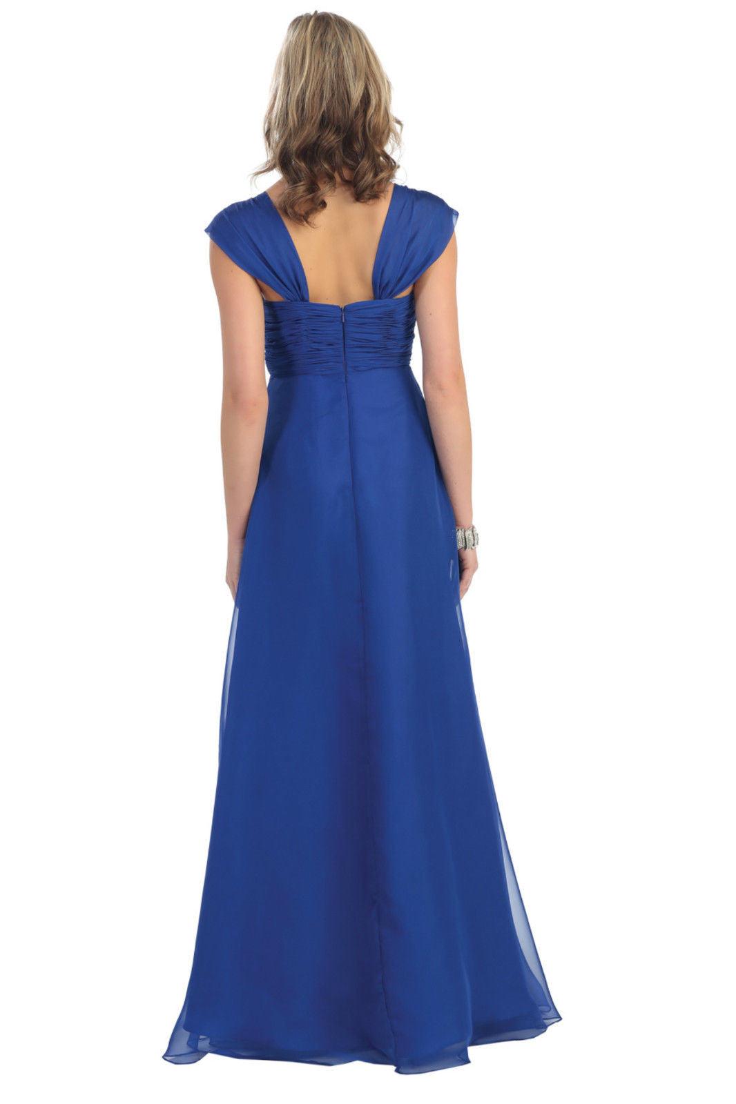 Long Formal Mother of the Bride Dress - The Dress Outlet May Queen
