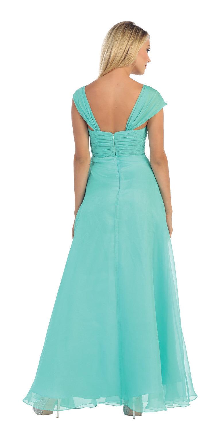 Long Formal Mother of the Bride Dress - The Dress Outlet May Queen