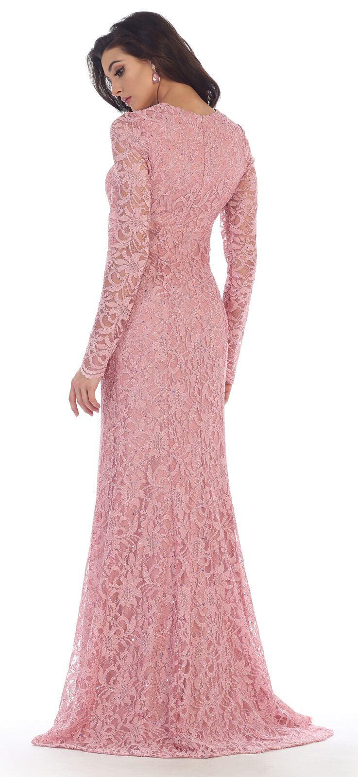 Long Formal Mother of the Bride Dress Plus Size - The Dress Outlet May Queen