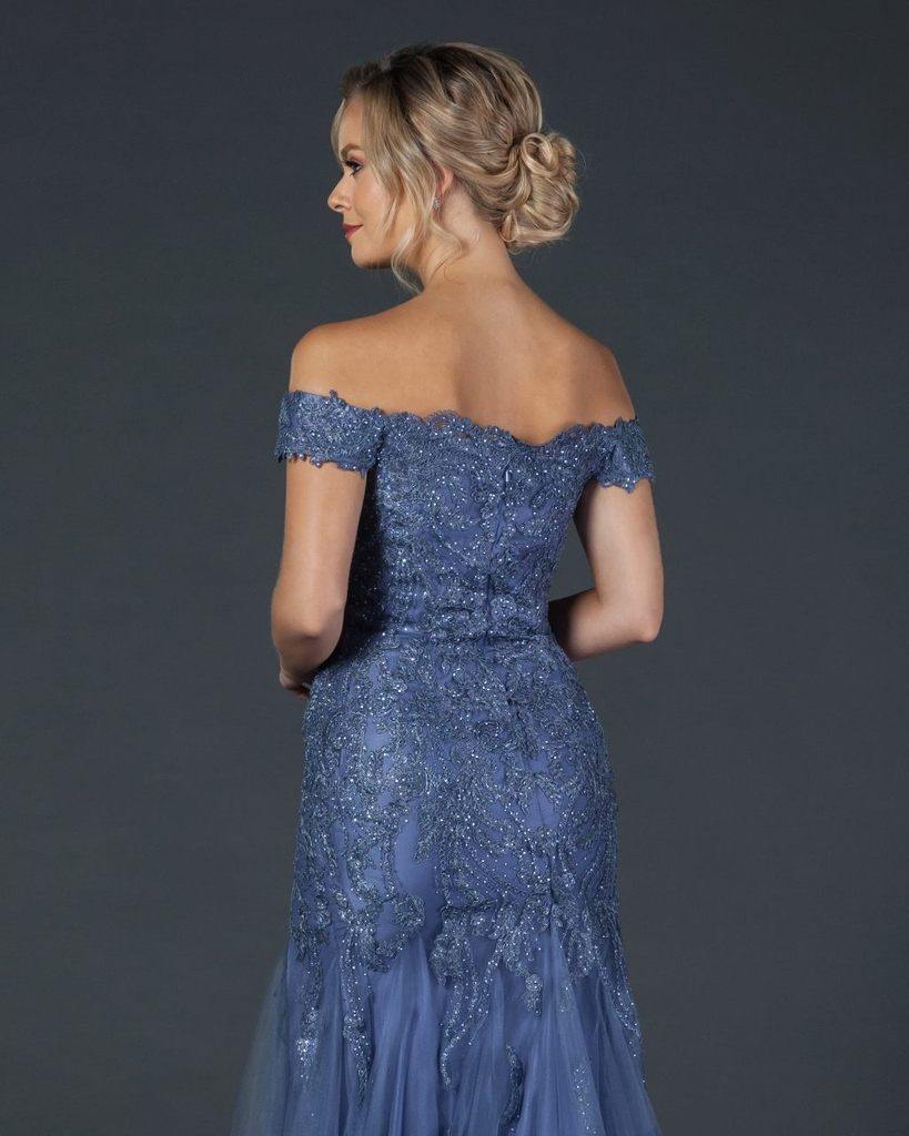 Long Formal Off Shoulder Mermaid Evening Prom Dress