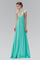 Long Formal One Shoulder Chiffon Prom Dress - The Dress Outlet Elizabeth K