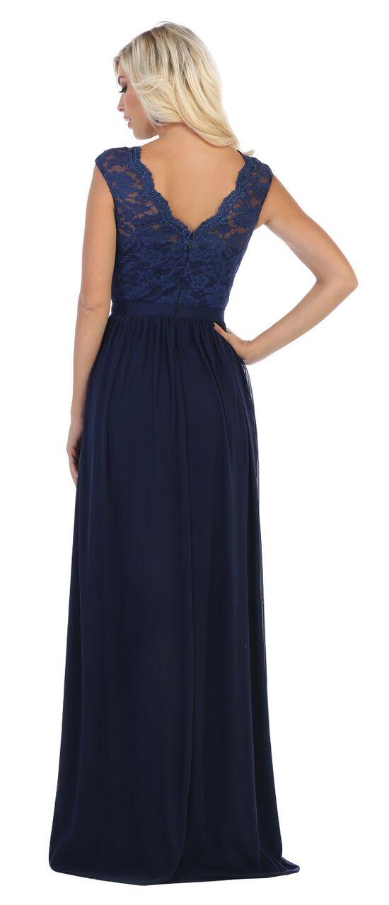Long Formal Plus Size Evening Dress - The Dress Outlet May Queen