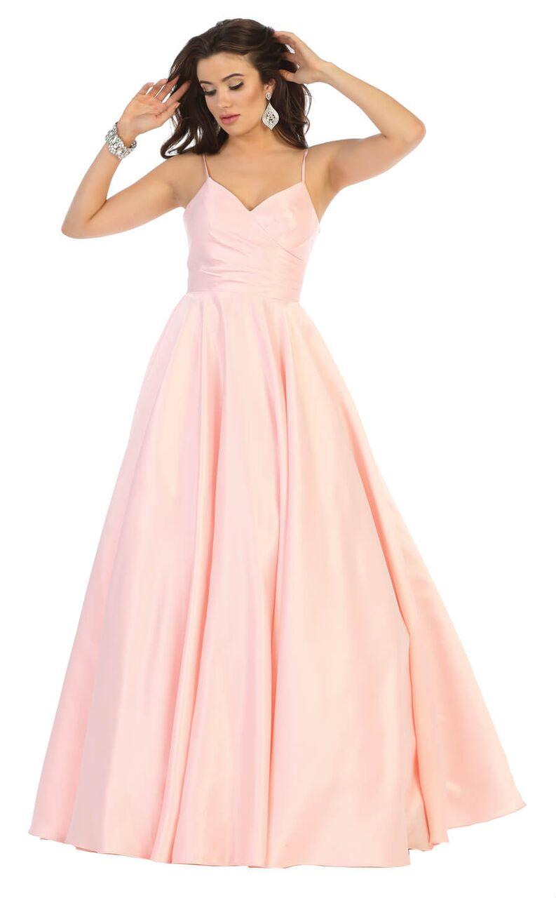 Long Formal Prom Dress Ball Gown - The Dress Outlet May Queen