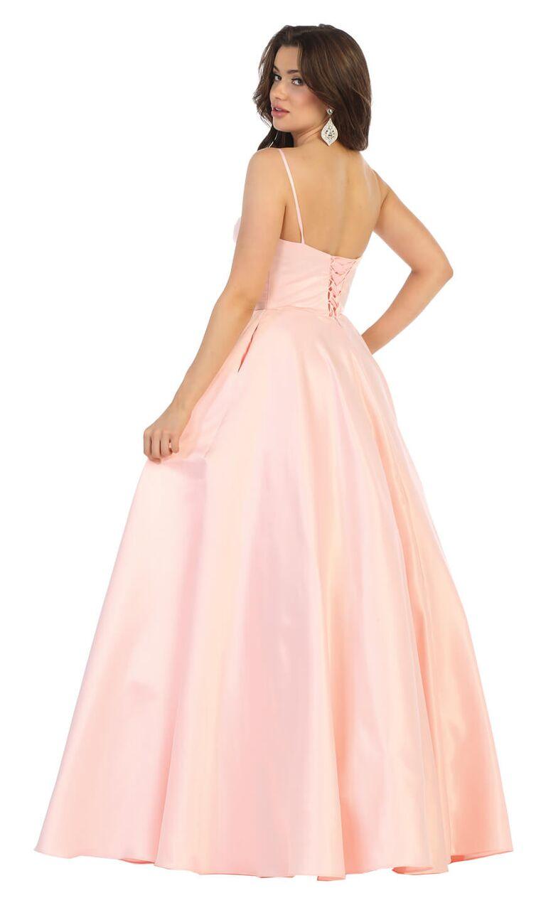 Long Formal Prom Dress Ball Gown - The Dress Outlet May Queen