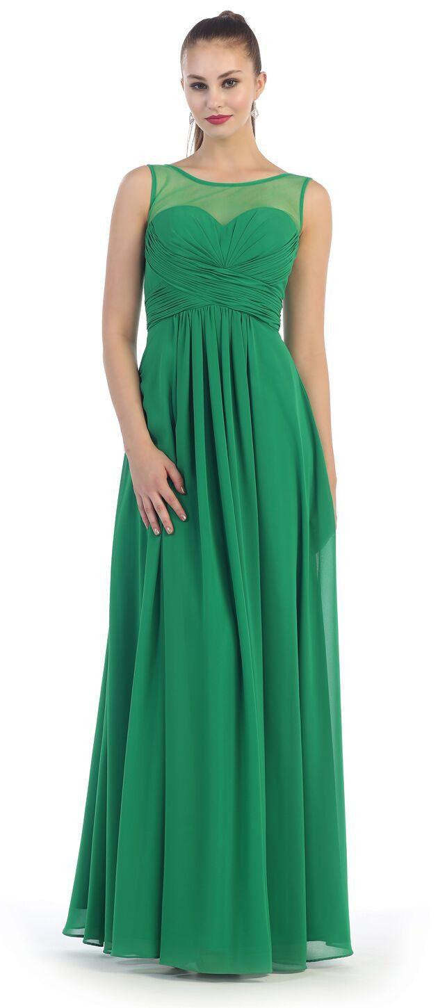 Long Formal Prom Dress Bridesmaids - The Dress Outlet May Queen