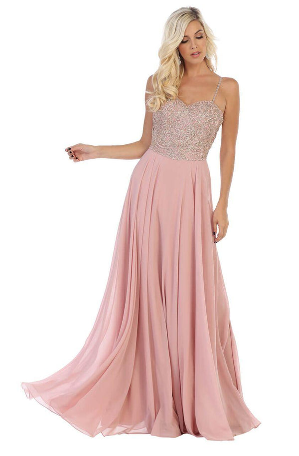 Long Formal Prom Dress Evening Gown