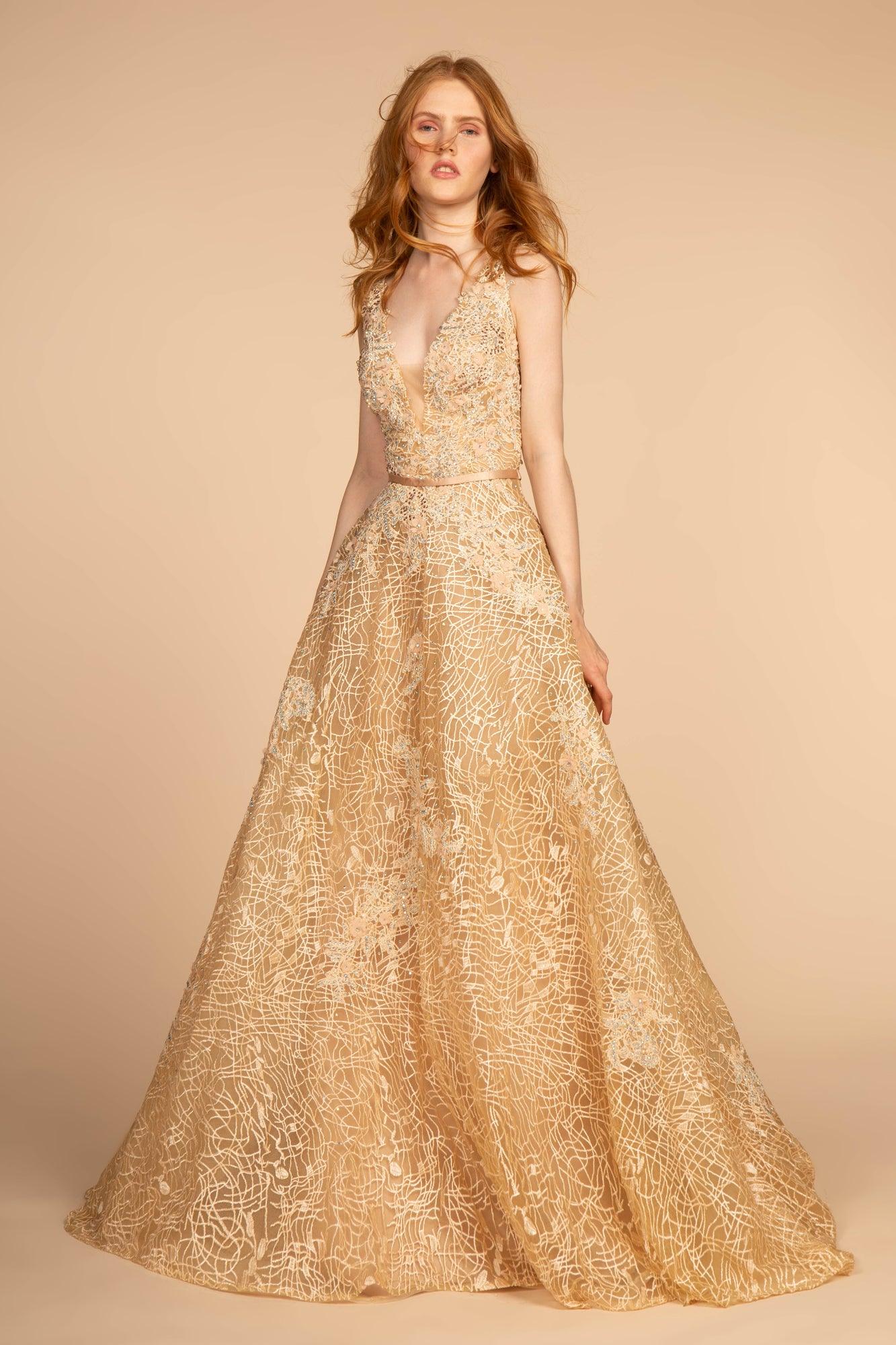 Long Formal Prom Dress Evening Gown - The Dress Outlet Elizabeth K