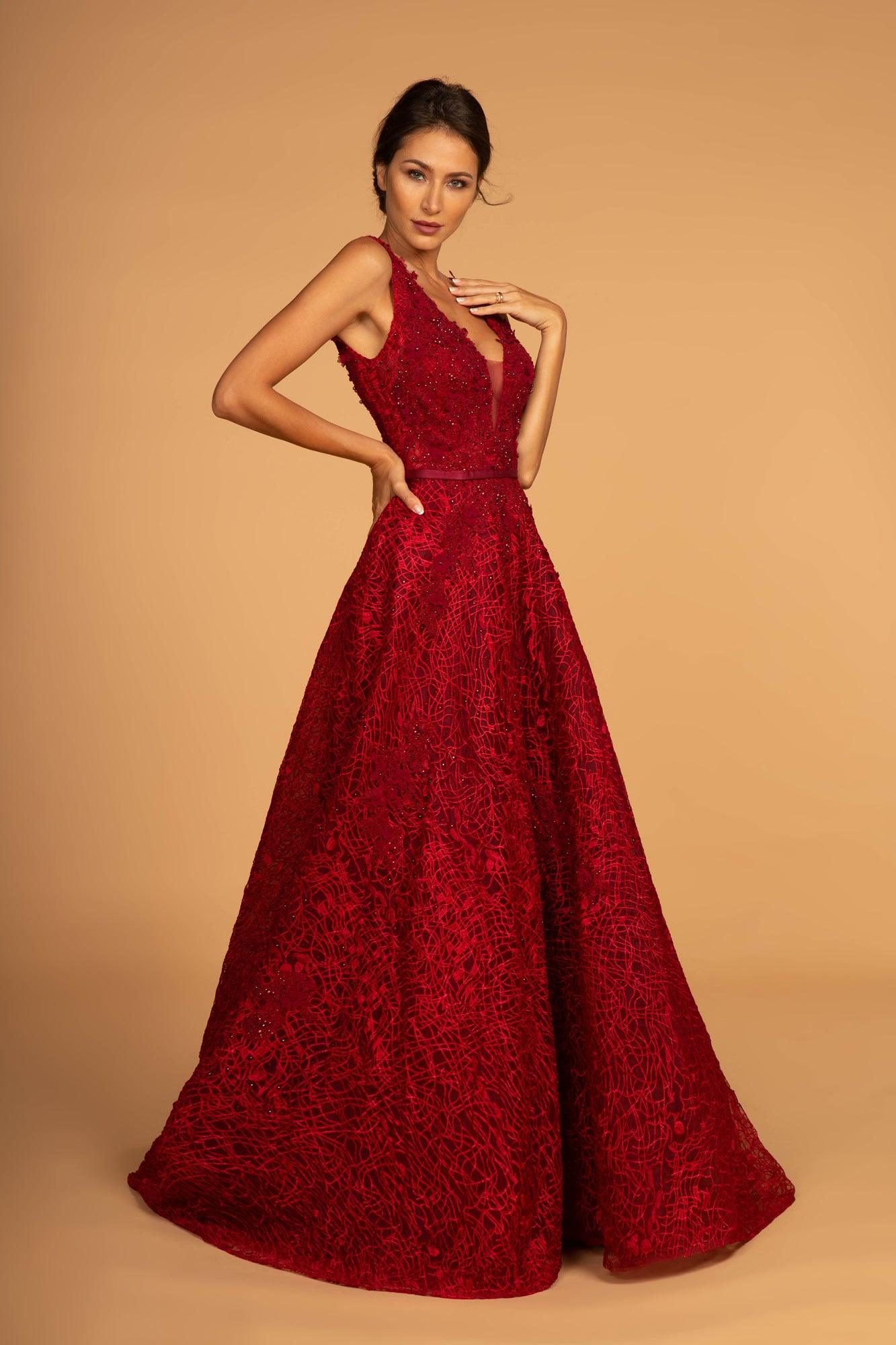 Long Formal Prom Dress Evening Gown - The Dress Outlet Elizabeth K