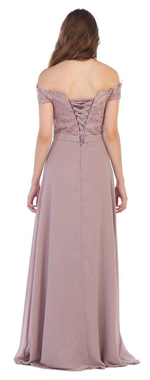 Long Formal Prom Dress Evening Gown - The Dress Outlet May Queen