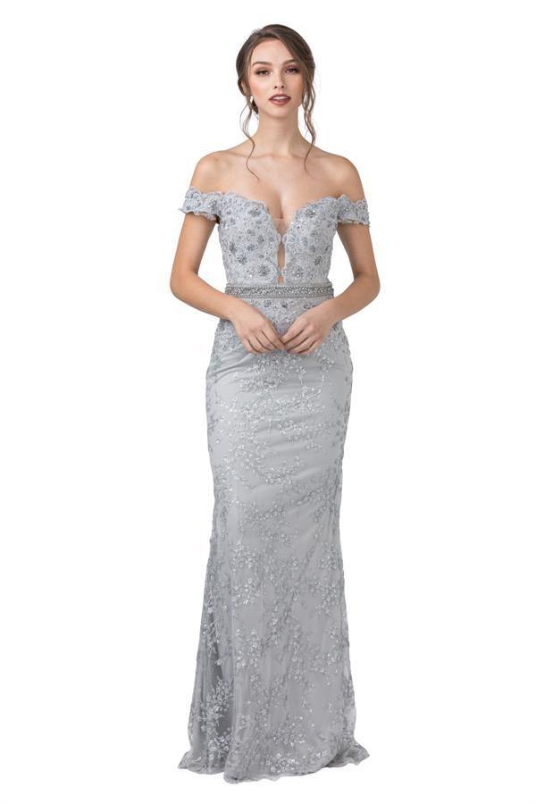 Long Fitted Prom Dress Evening Gown - The Dress Outlet ASpeed