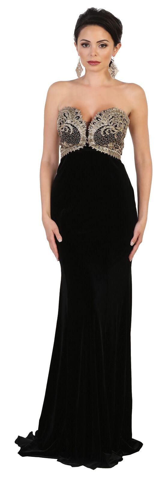 Long Formal Prom Dress Evening Party Gown