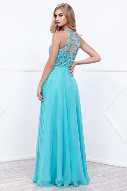 Long Formal Prom Plus Size Dress - The Dress Outlet Nox Anabel