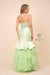 Long Fitted Prom Two Piece Gown Mermaid Dress - The Dress Outlet Nox Anabel