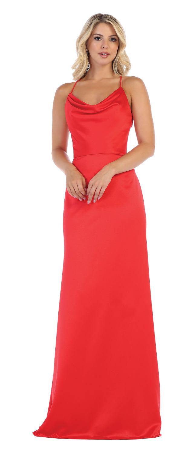 Long Formal Sexy Dress Evening Gown - The Dress Outlet May Queen