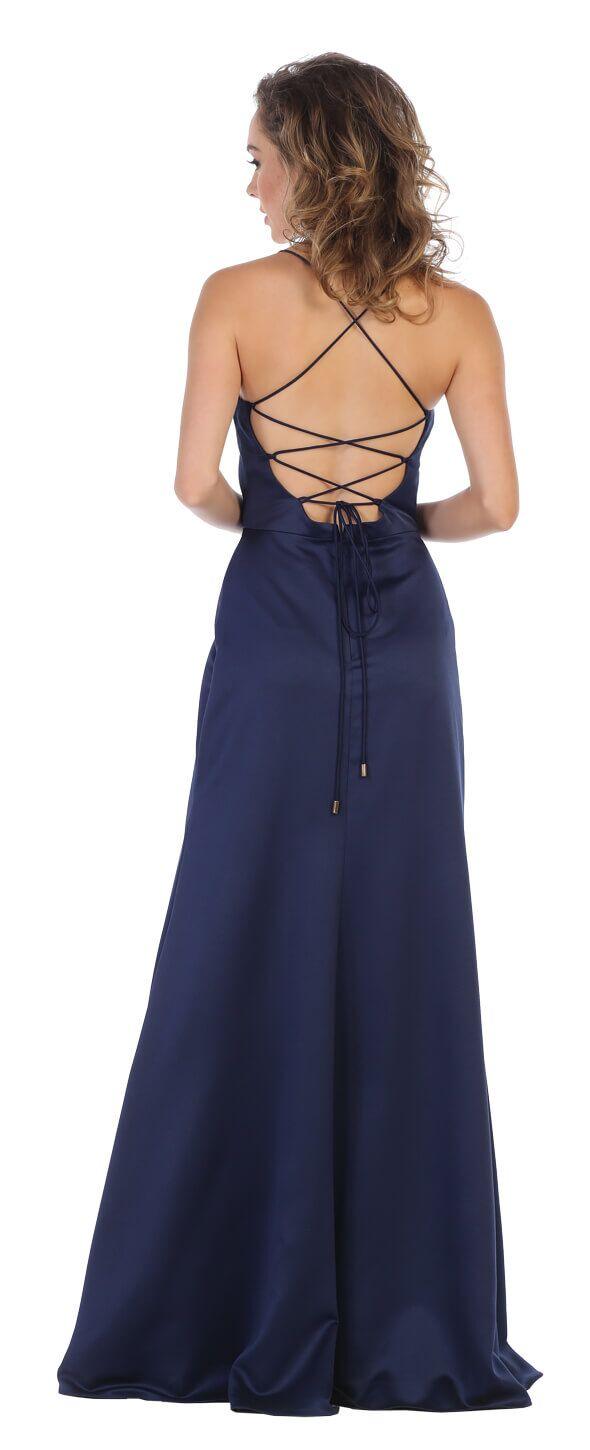 Long Formal Sexy Dress Evening Gown - The Dress Outlet May Queen