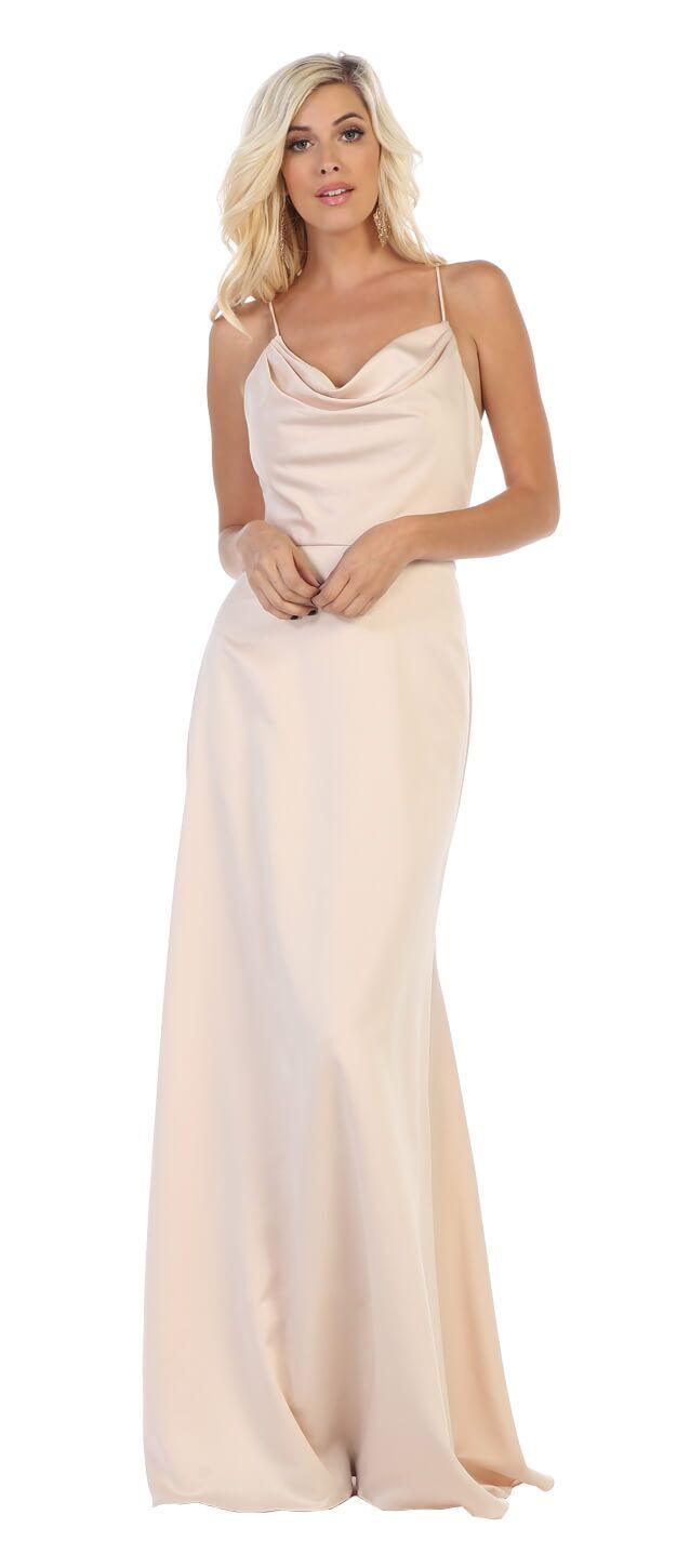 Long Formal Sexy Dress Evening Gown - The Dress Outlet May Queen