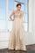 Long Formal Sleeveless Beaded Chiffon Prom Evening Dress - The Dress Outlet Elizabeth K