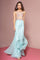 Long Formal Sleeveless Beaded Chiffon Prom Evening Dress - The Dress Outlet Elizabeth K