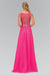 Long Formal Sleeveless Chiffon Prom Dress - The Dress Outlet Elizabeth K