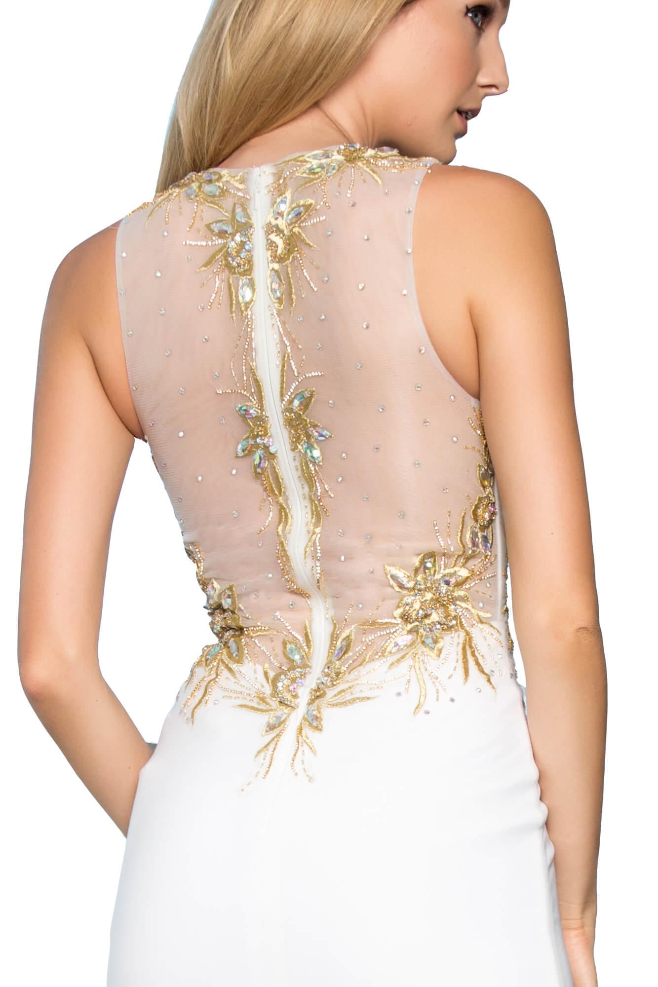 Long Formal Sleeveless Mermaid Fit Prom Dress