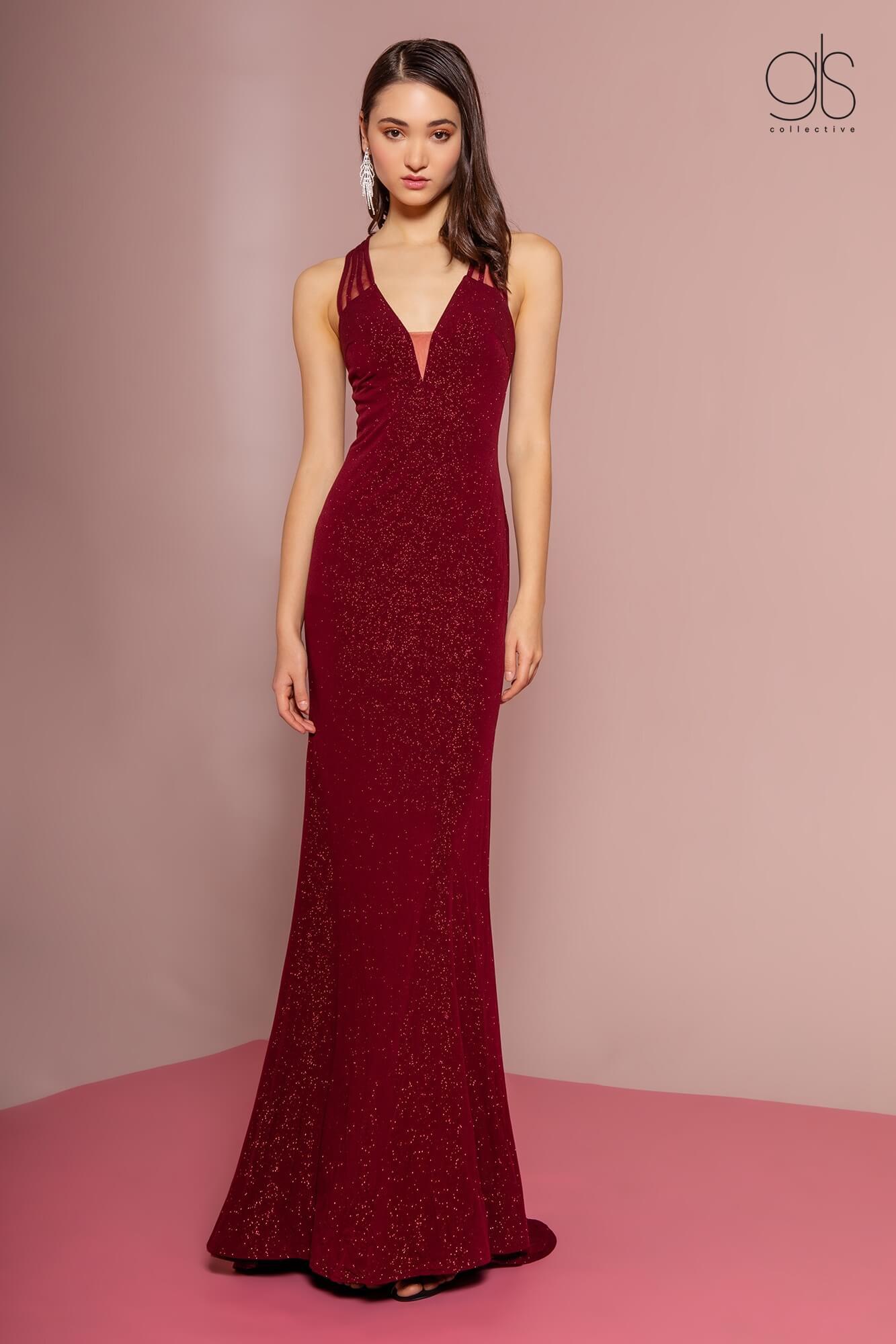 Long Formal Sleeveless Prom Open Back - The Dress Outlet Elizabeth K