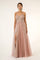 Long Formal Spaghetti Strap A Line Prom Dress - The Dress Outlet