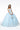 Long Glitter Mesh Quinceanera Dress - The Dress Outlet Elizabeth K