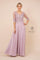 Long Gown With Applique Bodice Formal Dress - The Dress Outlet Nox Anabel