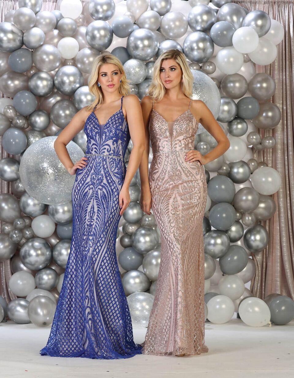 Long Halter Prom Dress Formal Evening Gown - The Dress Outlet May Queen