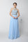 Long High Neck Jeweled Prom Dress - The Dress Outlet Nox Anabel