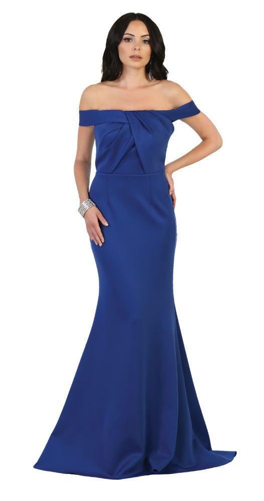 Long Homecoming Dress Formal Plus Size Prom Evening Gown - The Dress Outlet May Queen