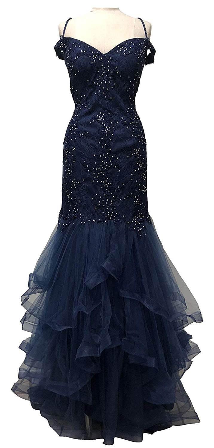 Long Homecoming Prom Dress Formal Wedding Gown Plus Size - The Dress Outlet May Queen