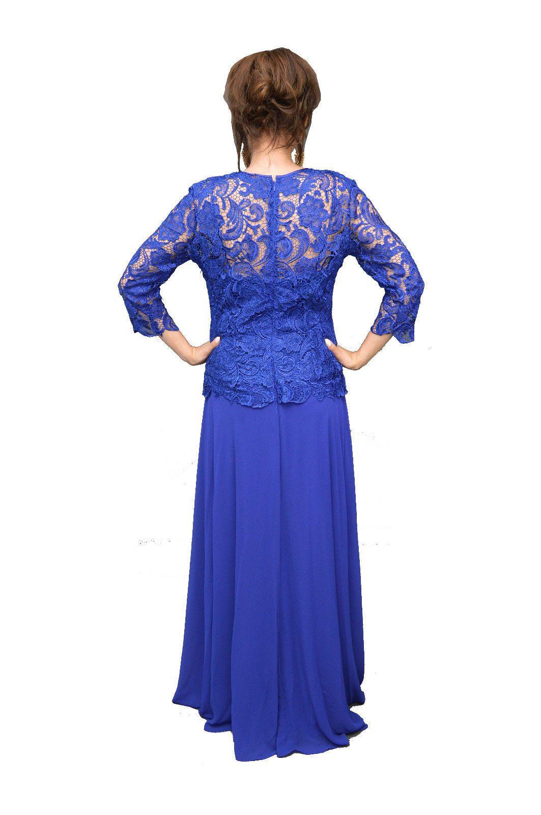 Long Mother of the Bride Dress Plus Size Formal - The Dress Outlet May Queen