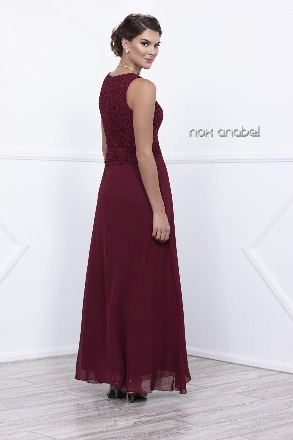 Long Mother of the Bride Formal Dress