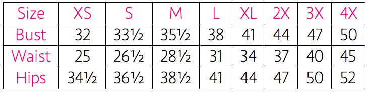 Long Mother of the Bride Formal Dress Sale size chart