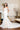 Long Off Shoulder Embroidered Mesh Wedding Gown - The Dress Outlet