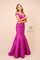Long Off The Shoulder Fitted Formal Prom Dress Evening Gown - The Dress Outlet Nox Anabel