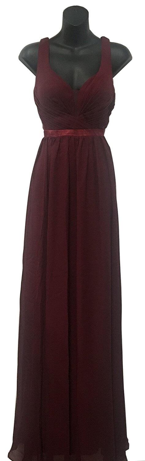 Long Plus Size Bridesmaids Formal Dress - The Dress Outlet May Queen