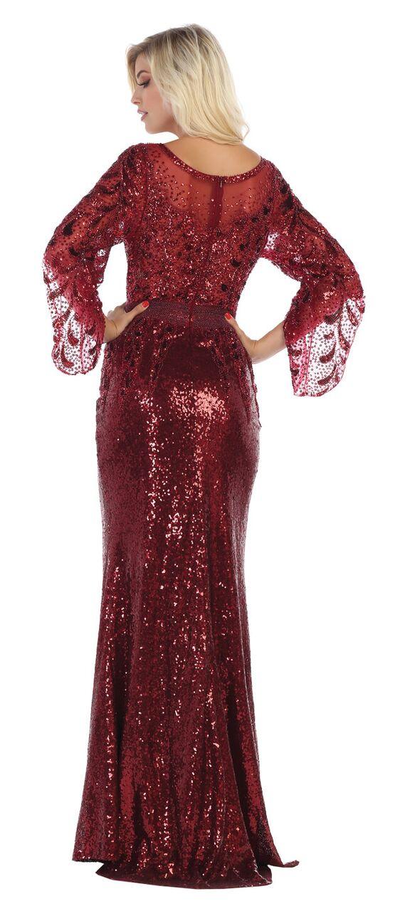 Long Plus Size Formal Dress Evening Gown - The Dress Outlet May Queen
