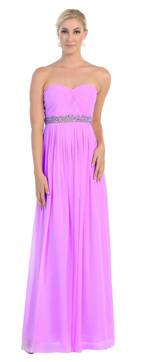 Long Plus Size Formal Evening Dress Prom - The Dress Outlet May Queen